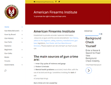 Tablet Screenshot of americanfirearms.org